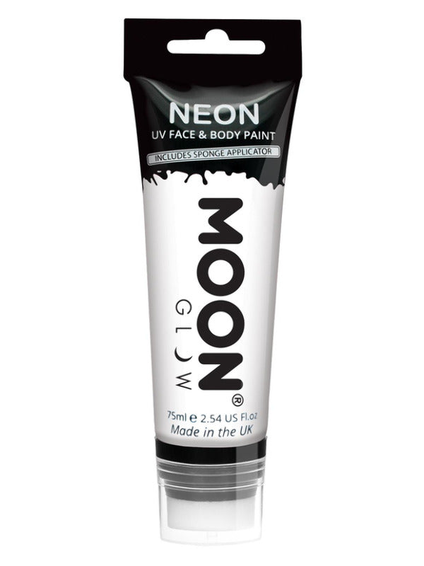 Moon Glow Supersize Intense Neon UV Face Paint, Wh Dress Loud