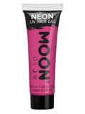 Moon Glow Intense Neon UV Hair Gel, Intense Pink Dress Loud