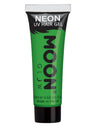 Moon Glow Intense Neon UV Hair Gel, Intense Green