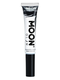 Moon Glow Intense Neon UV Hair Streaks, White Dress Loud