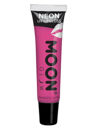 Moon Glow Intense Neon UV Fruity Lipgloss, Pink Dress Loud