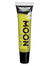 Moon Glow Intense Neon UV Fruity Lipgloss, Yellow Dress Loud