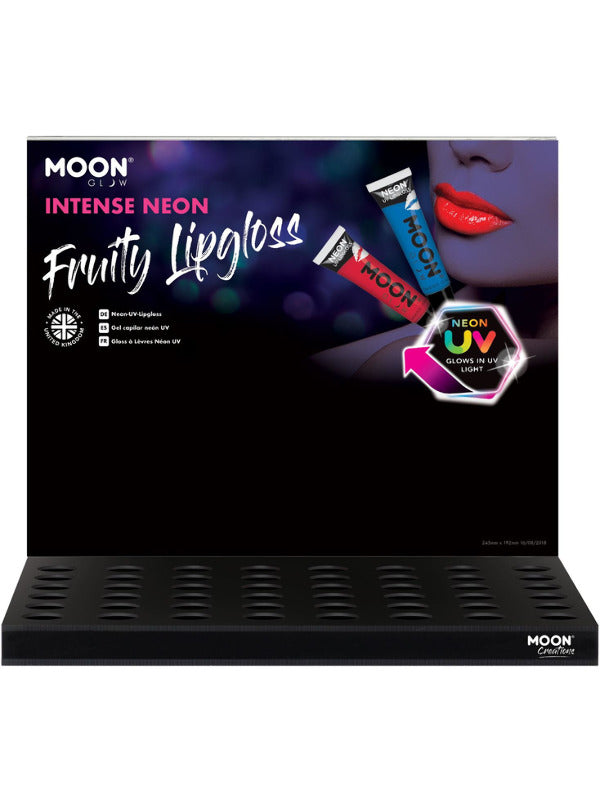 Moon Glow Intense Neon UV Fruity Lipgloss, Dress Loud