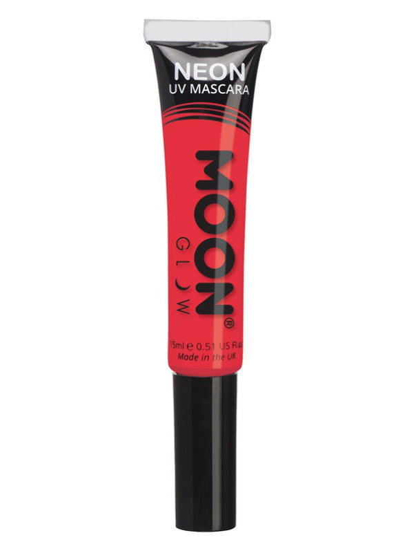 Moon Glow Intense Neon UV Mascara, Intense Red Dress Loud