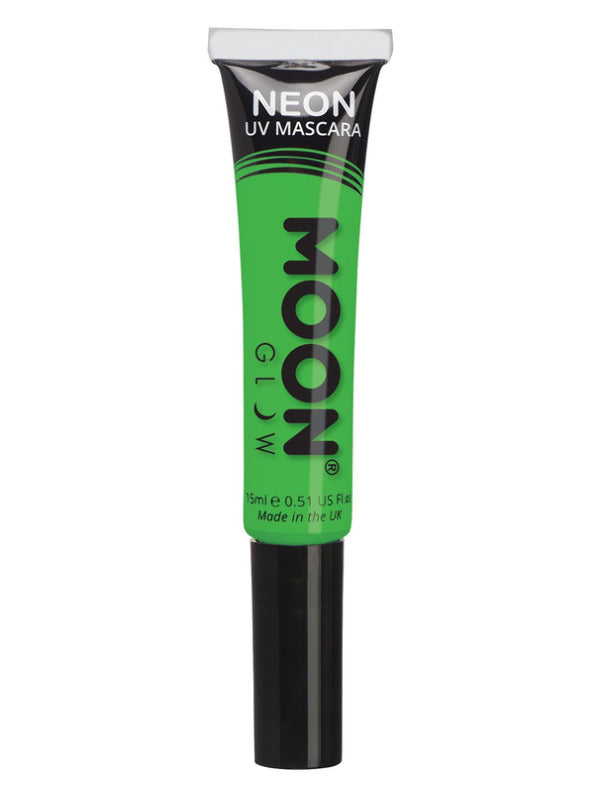 Moon Glow Intense Neon UV Mascara, Intense Green Dress Loud