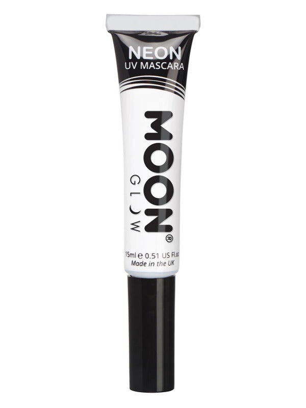 Moon Glow Intense Neon UV Mascara, White Dress Loud