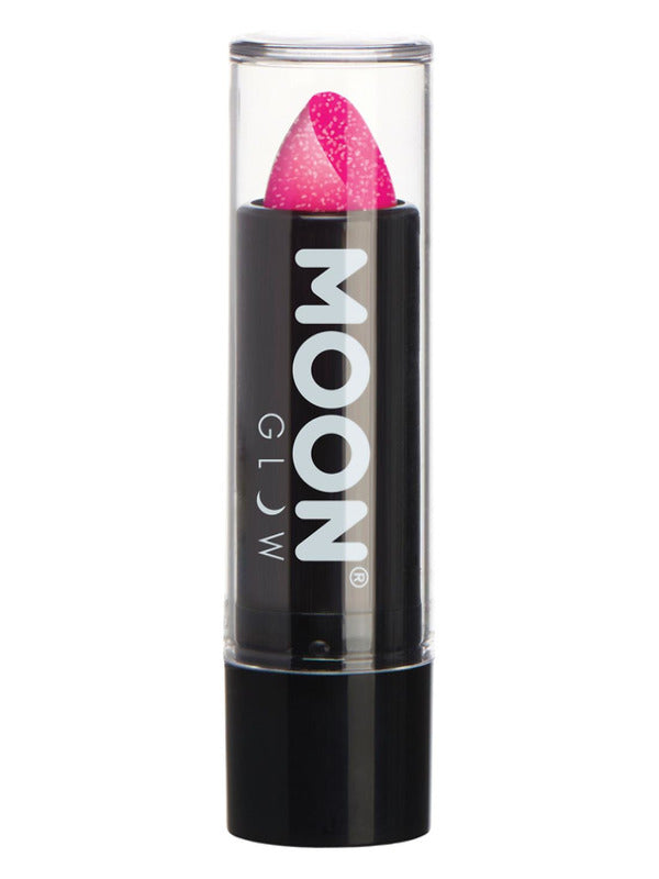 Moon Glow - Neon UV Glitter Lipstick, Magenta Dress Loud