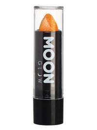 Moon Glow - Neon UV Glitter Lipstick, Orange Dress Loud