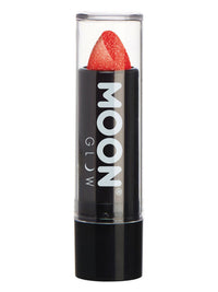 Moon Glow - Neon UV Glitter Lipstick, Red Dress Loud