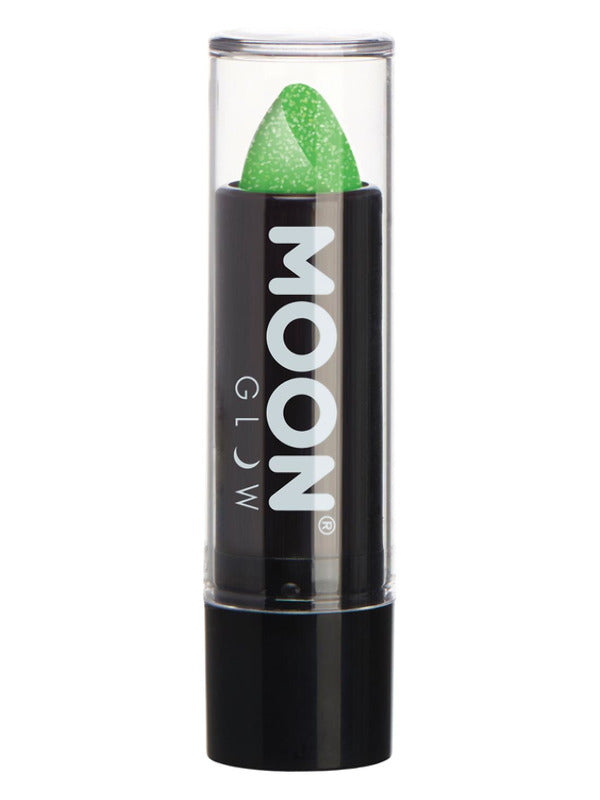 Moon Glow - Neon UV Glitter Lipstick, Green Dress Loud