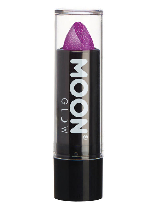 Moon Glow - Neon UV Glitter Lipstick, Purple Dress Loud
