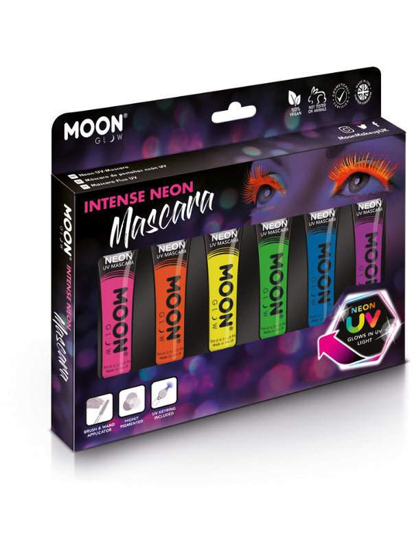 Moon Glow Intense Neon UV Mascara, Assorted Dress Loud