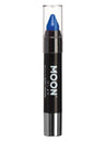 Moon Glow Intense Neon UV Body Crayons, Intense Bl