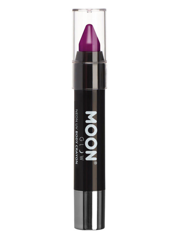 Moon Glow Intense Neon UV Body Crayons, Intense Pu Dress Loud