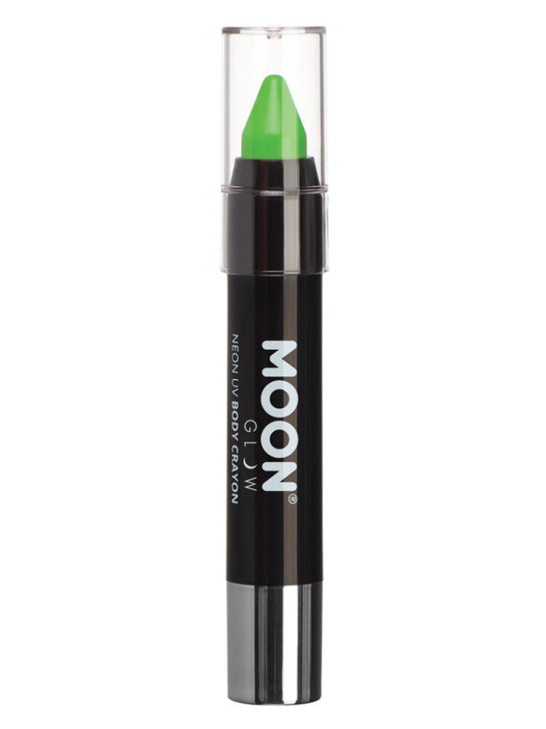 Moon Glow Pastel Neon UV Body Crayons, Pastel Gree Dress Loud