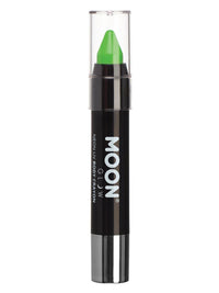 Moon Glow Pastel Neon UV Body Crayons, Pastel Gree Dress Loud