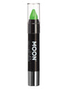 Moon Glow Pastel Neon UV Body Crayons, Pastel Gree