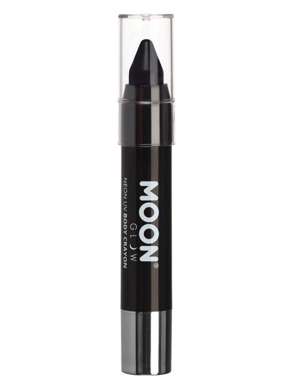 Moon Glow Pastel Neon UV Body Crayons, Black Dress Loud