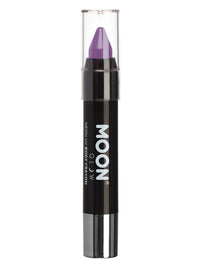 Moon Glow Pastel Neon UV Body Crayons, Pastel Lila Dress Loud