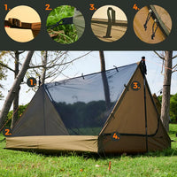 Onewind Outdoors Tandem Ridge Shelter Tarp Inner Tent Dress Loud
