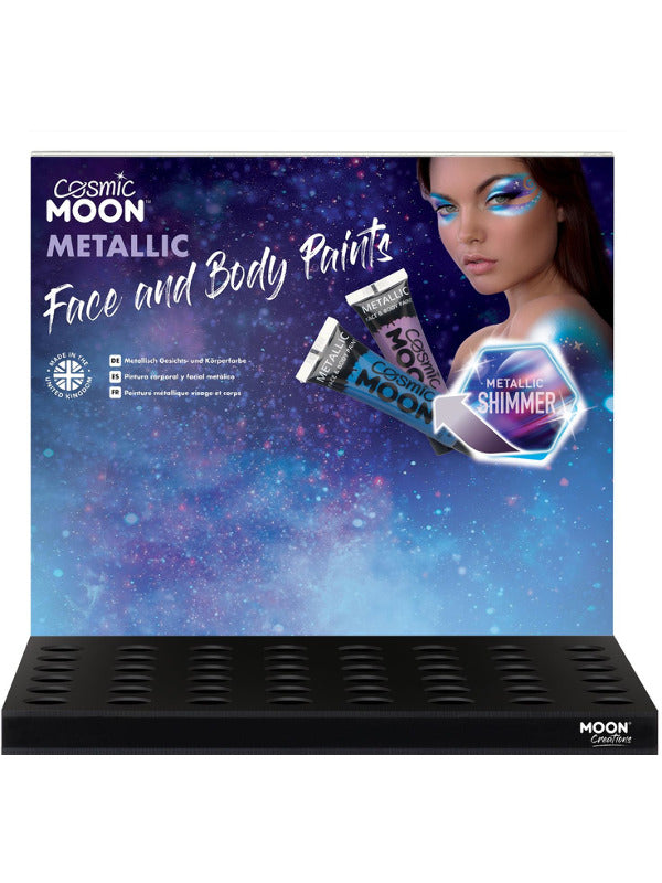 Cosmic Moon Metallic Face & Body Paint, Dress Loud