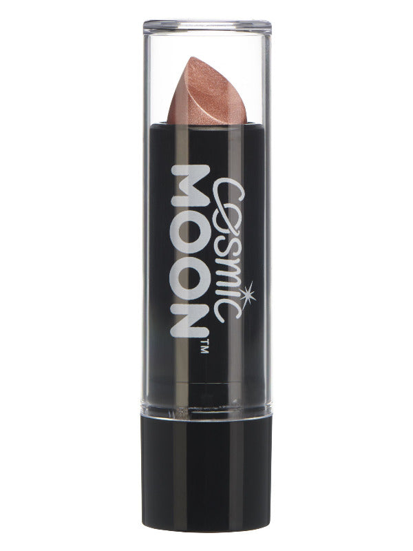 Cosmic Moon Metallic Lipstick, Rose Gold Dress Loud
