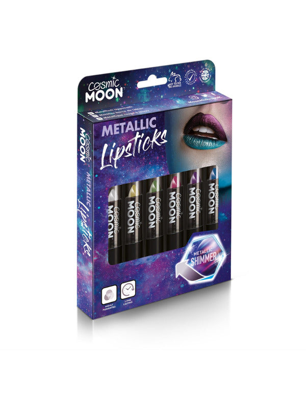 Cosmic Moon Metallic Lipstick, Assorted Dress Loud