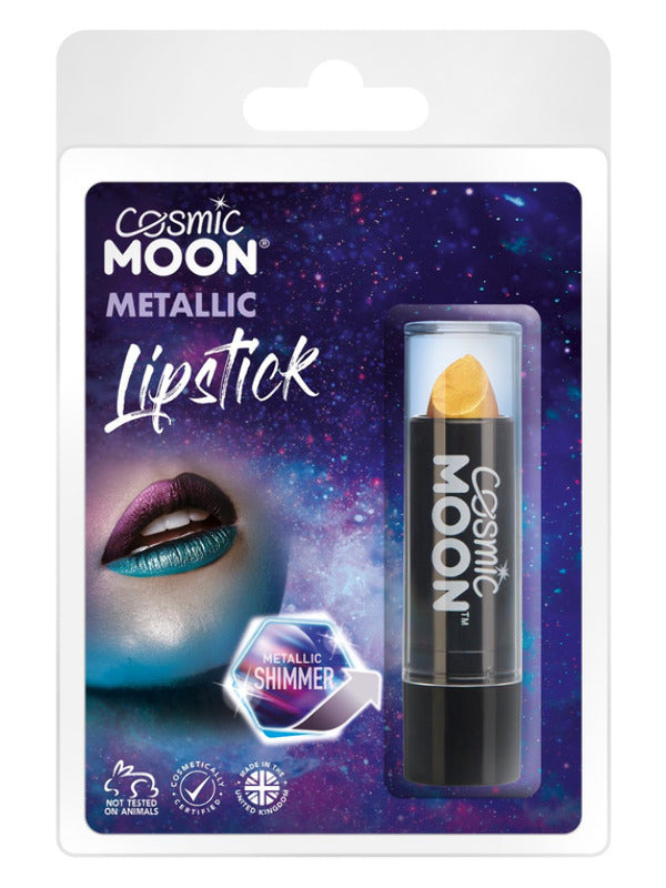 Cosmic Moon Metallic Lipstick, Gold Dress Loud