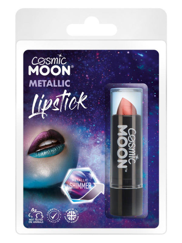 Cosmic Moon Metallic Lipstick, Red Dress Loud