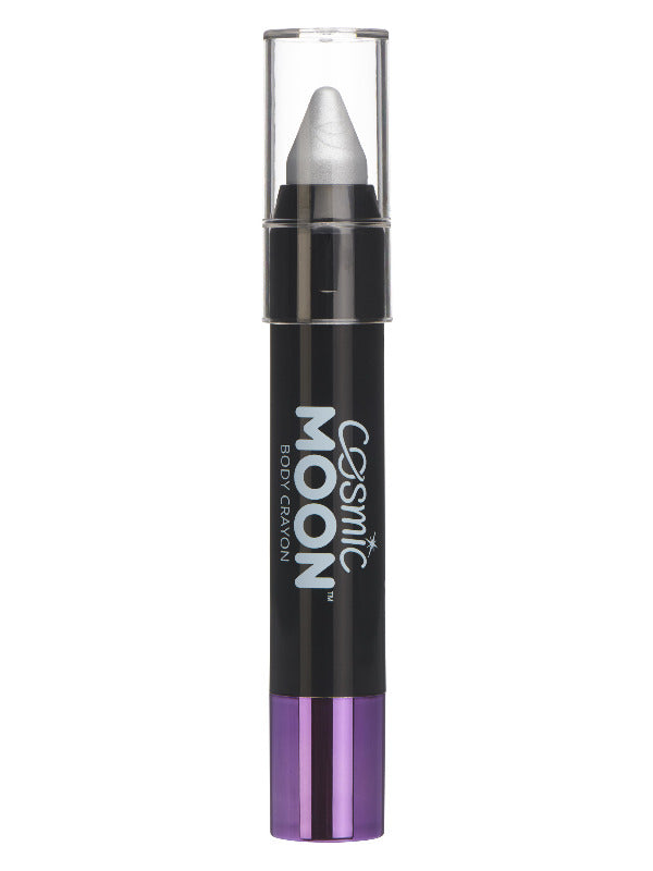 Cosmic Moon Metallic Body Crayon, Silver Dress Loud