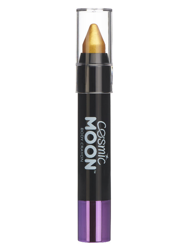 Cosmic Moon Metallic Body Crayon, Gold Dress Loud