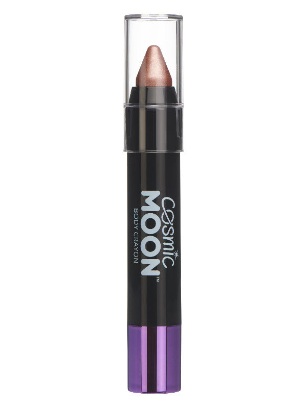 Cosmic Moon Metallic Body Crayon, Rose Gold Dress Loud
