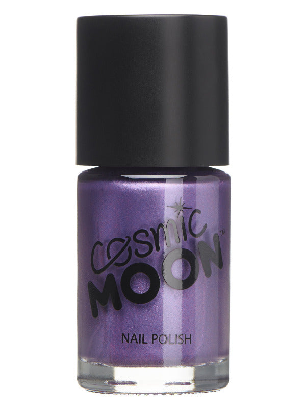 Cosmic Moon Metallic Nail Polish, Purple Dress Loud