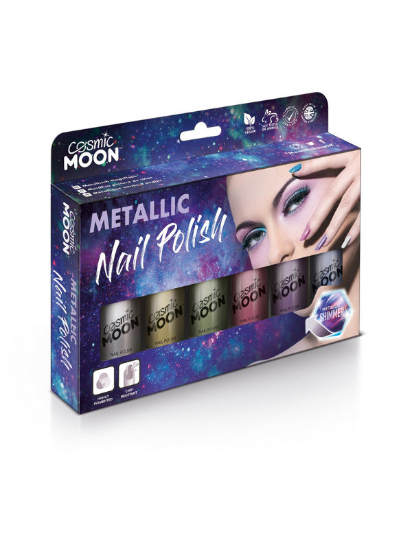 Cosmic Moon Metallic Nail Polish, Assorted Dress Loud