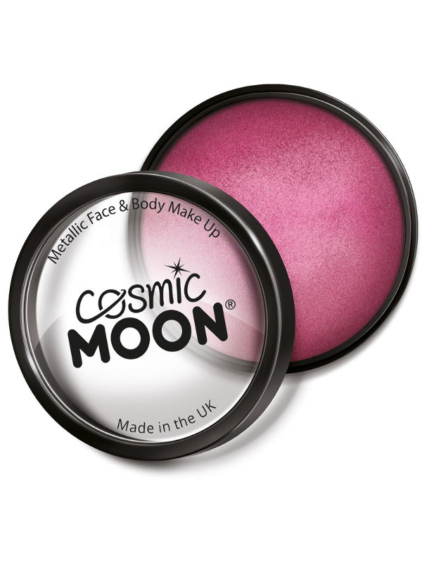 Cosmic Moon Metallic Pro Face Paint Cake Pots, Pin Dress Loud