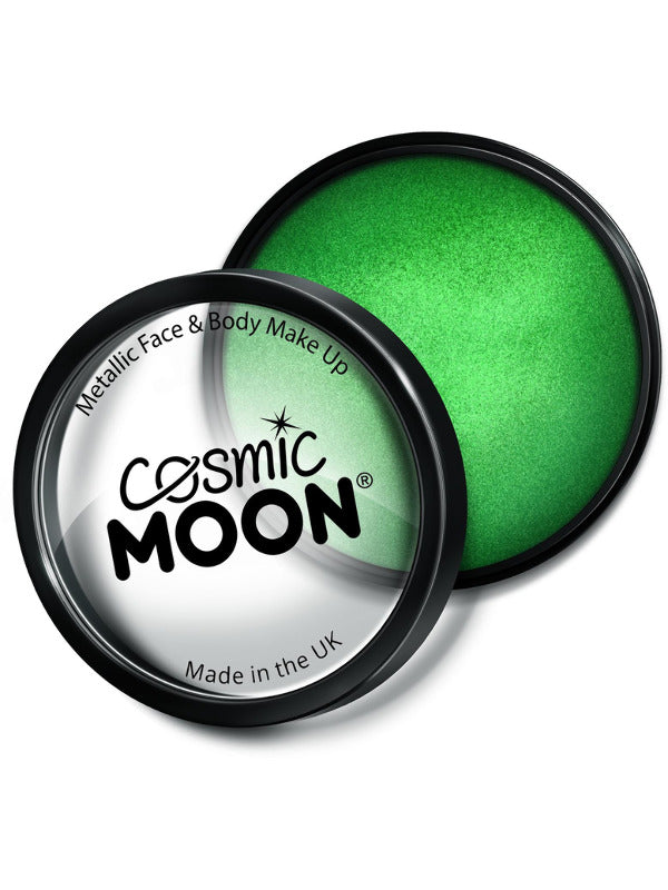 Cosmic Moon Metallic Pro Face Paint Cake Pots, Gre Dress Loud