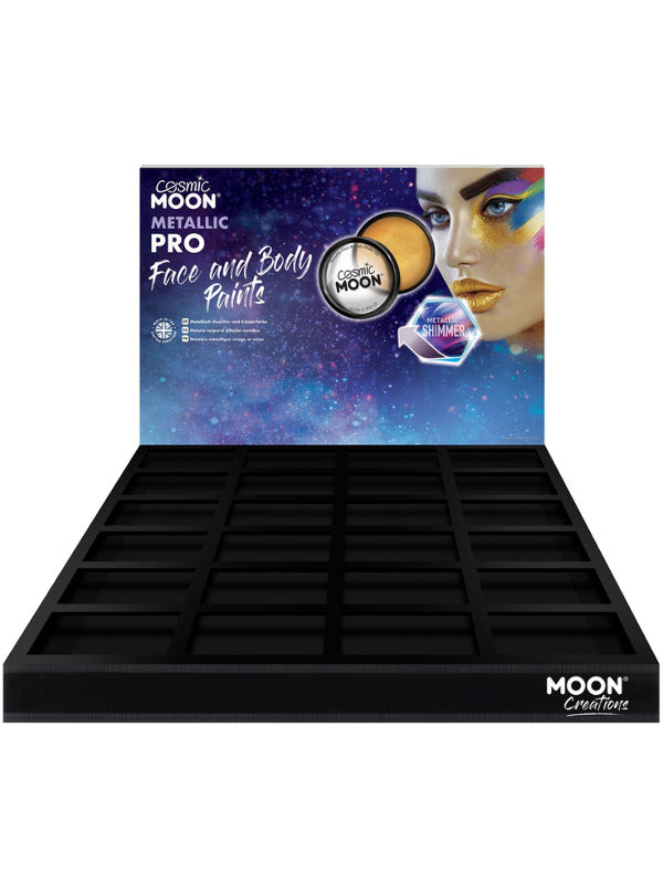 Cosmic Moon Metallic Pro Face Paint Cake Pots, Dress Loud