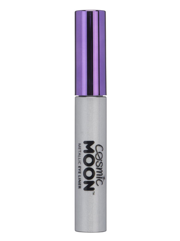 Cosmic Moon Metallic Eye Liner, Silver Dress Loud