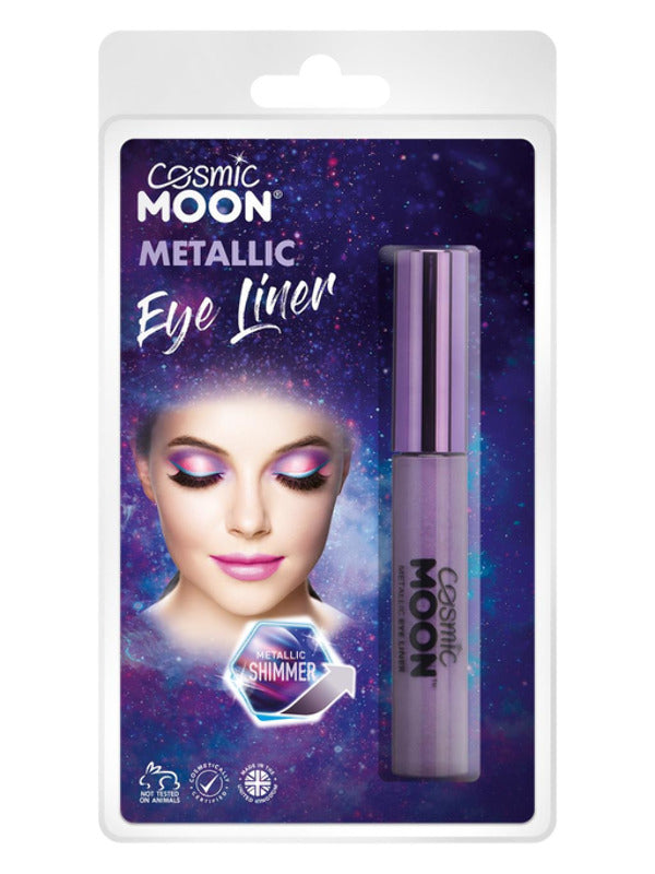 Cosmic Moon Metallic Eye Liner, Purple Dress Loud