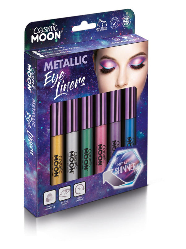 Cosmic Moon Metallic Eye Liner, Assorted Dress Loud