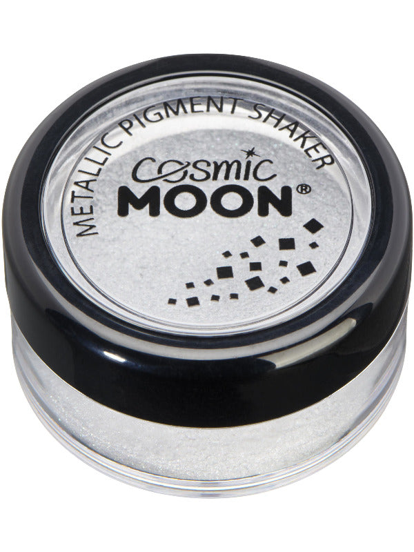 Cosmic Moon Metallic Pigment Shaker, Silver Dress Loud