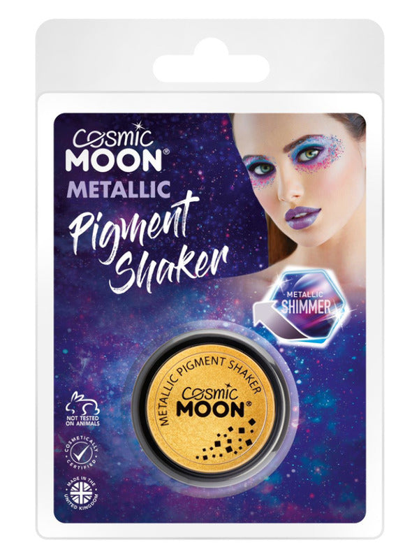 Cosmic Moon Metallic Pigment Shaker, Gold Dress Loud