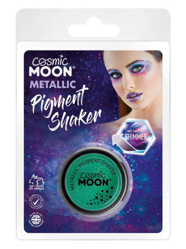 Cosmic Moon Metallic Pigment Shaker, Green Dress Loud