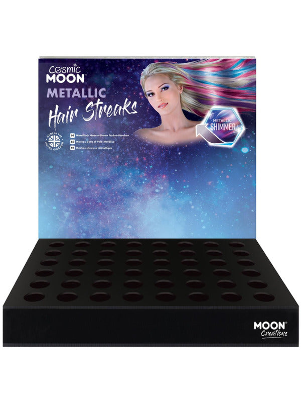 Cosmic Moon Metallic Hair Streaks, Dress Loud