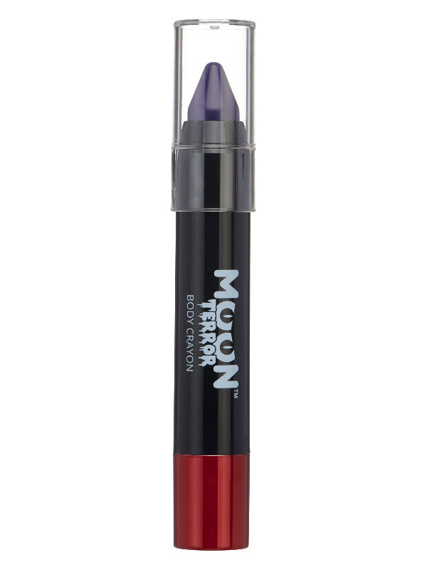 Moon Terror Halloween Body Crayons, Purple Dress Loud