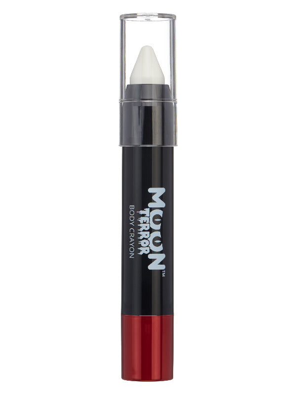 Moon Terror Halloween Body Crayons, White Dress Loud