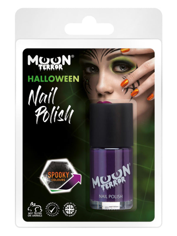 Moon Terror Halloween Nail Polish, Purple Dress Loud