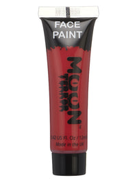 Moon Terror Halloween Face & Body Paint, Red Dress Loud