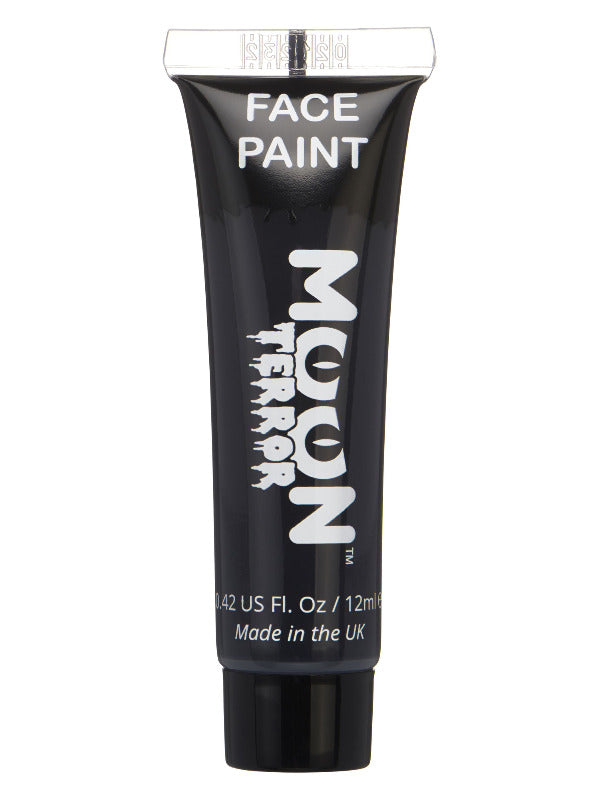 Moon Terror Halloween Face & Body Paint, Black Dress Loud