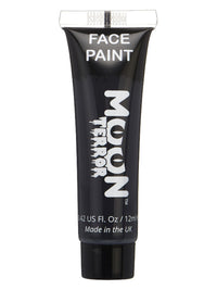 Moon Terror Halloween Face & Body Paint, Black Dress Loud